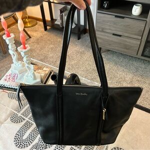 Vera Bradley black tote